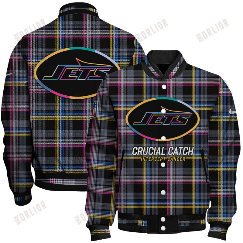 New York Jets Varsity Jacket Image 1