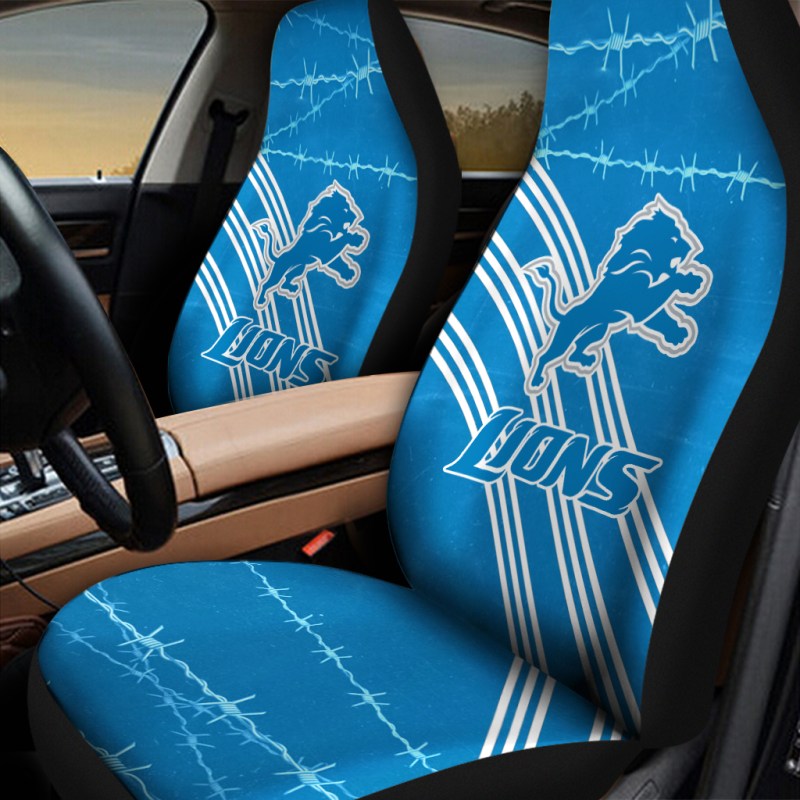 Detroit Lions Car Seat Covers