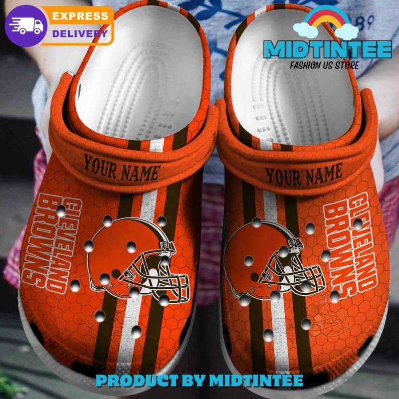 Cleveland Browns NFL Personalized Crocs Shoes