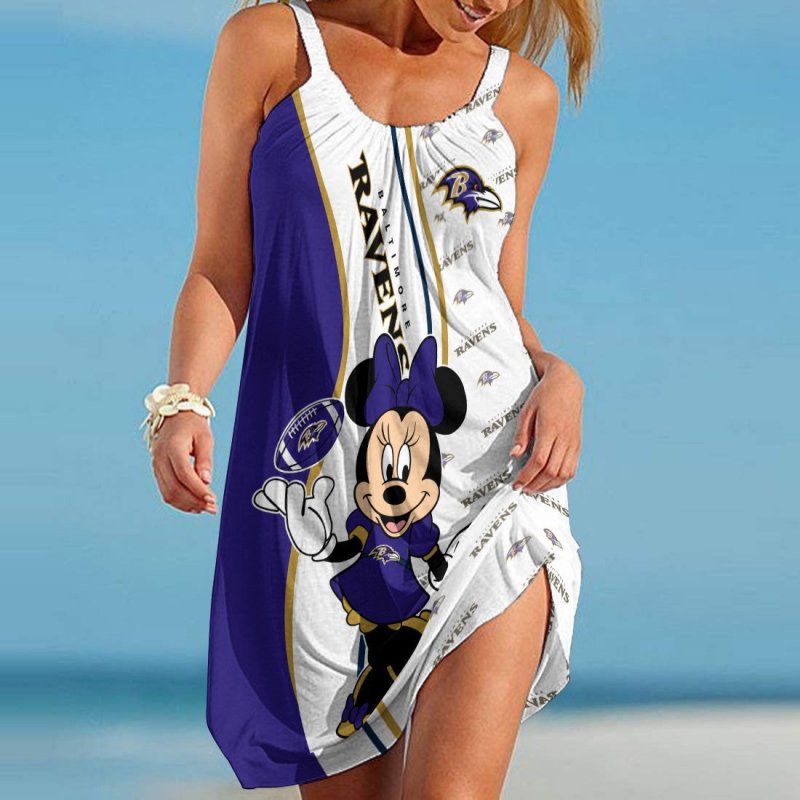 Baltimore Ravens Beach Dress
