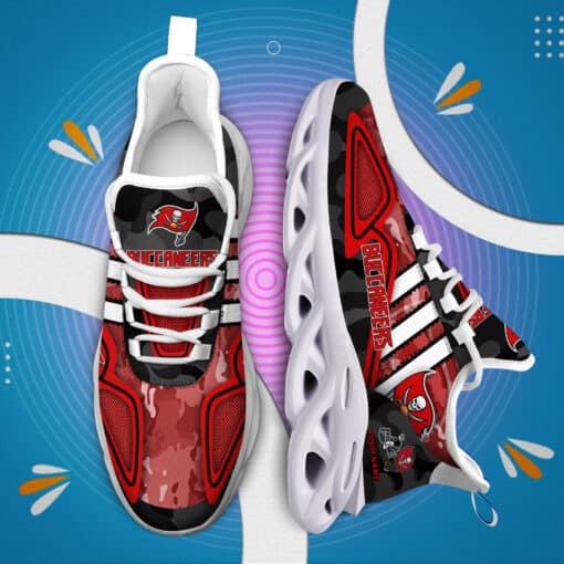 Tampa Bay Buccaneers Personalized Yeezy Running Sneakers