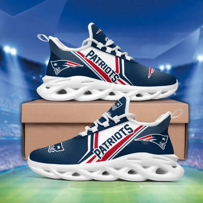 New England Patriots Sneakers Side View