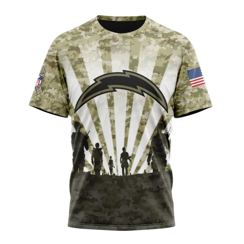 Los Angeles Chargers T-shirt Front