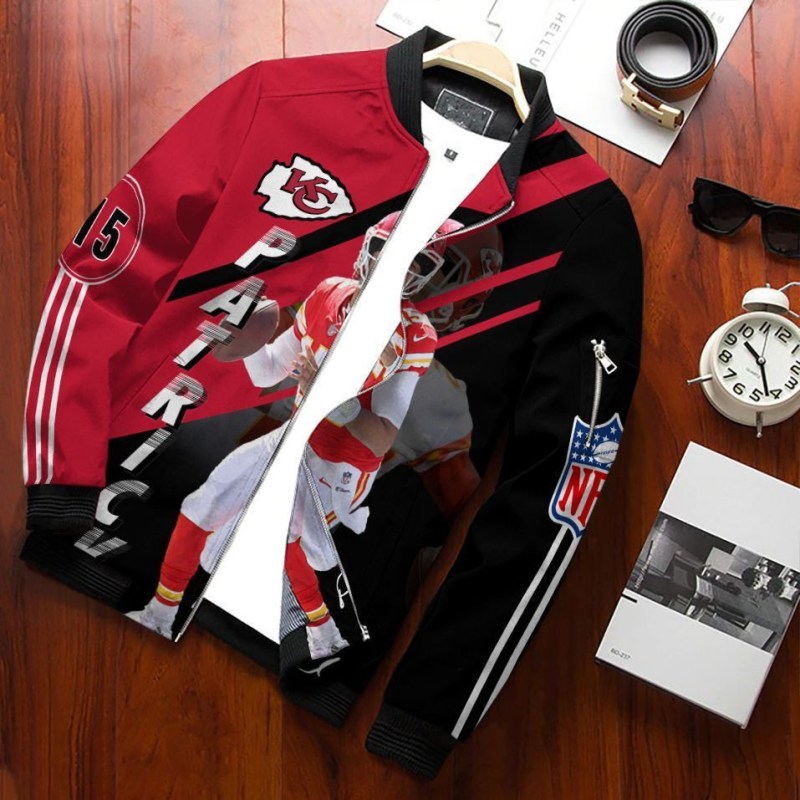 Patrick Lavon Mahomes II Kansas City Chiefs Bomber Jacket