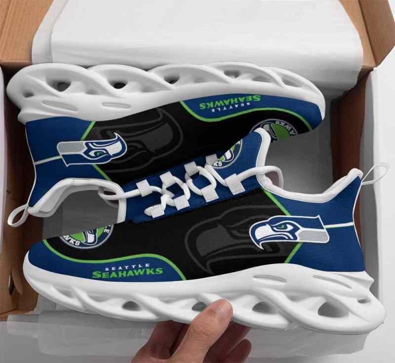 Seattle Seahawks Sneakers Side View