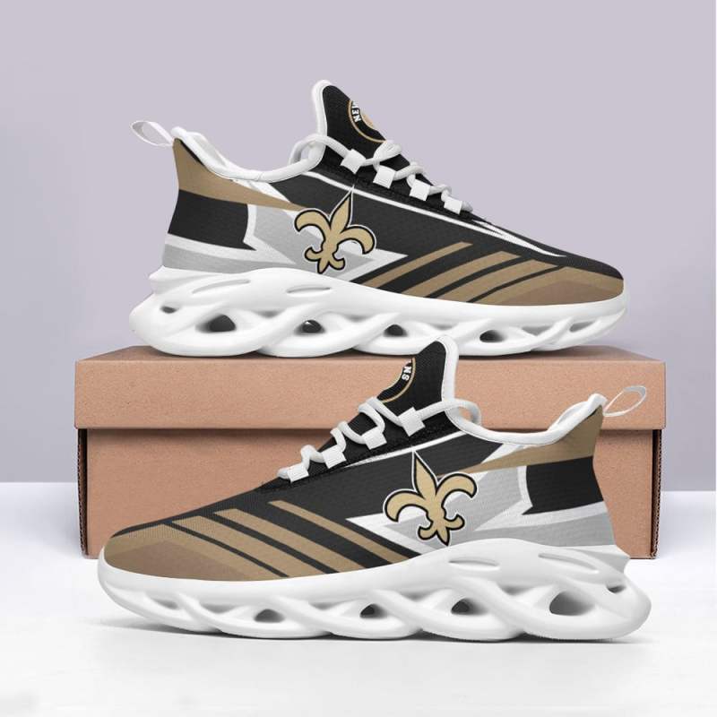 New Orleans Saints Yezy Running Sneakers Image 3