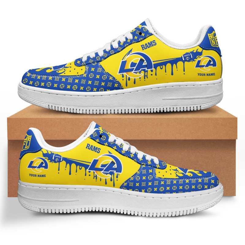 Los Angeles Rams AF1 Shoes
