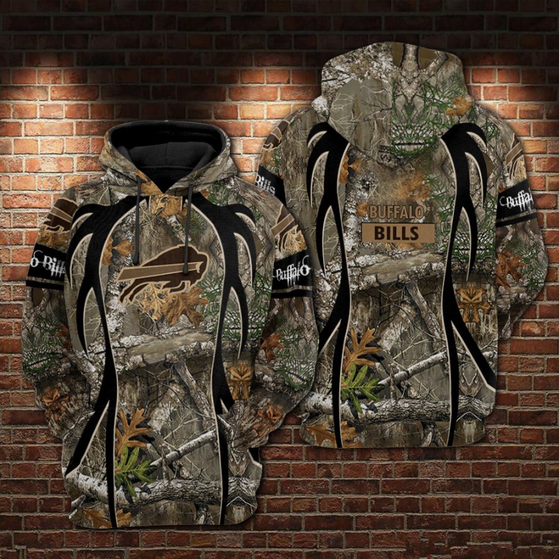 Buffalo Bills Realtree Hunting Camo Limited Hoodie