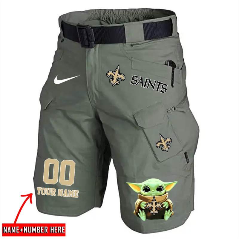 New Orleans Saints Shorts 2
