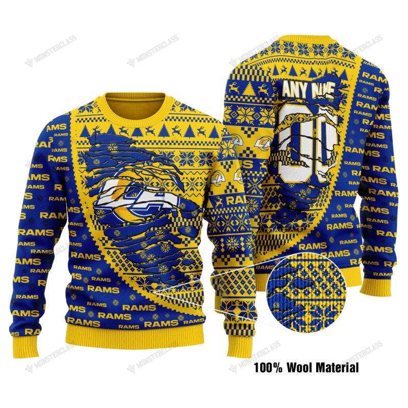 Los Angeles Rams Woolen Sweater