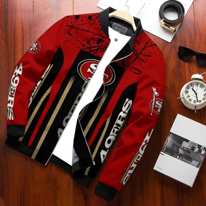 San Francisco 49ers Bomber Jacket Stylish View