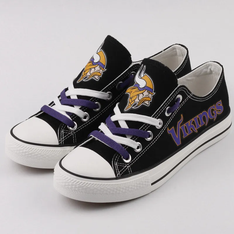 Minnesota Vikings New Low Top BG57 Front View