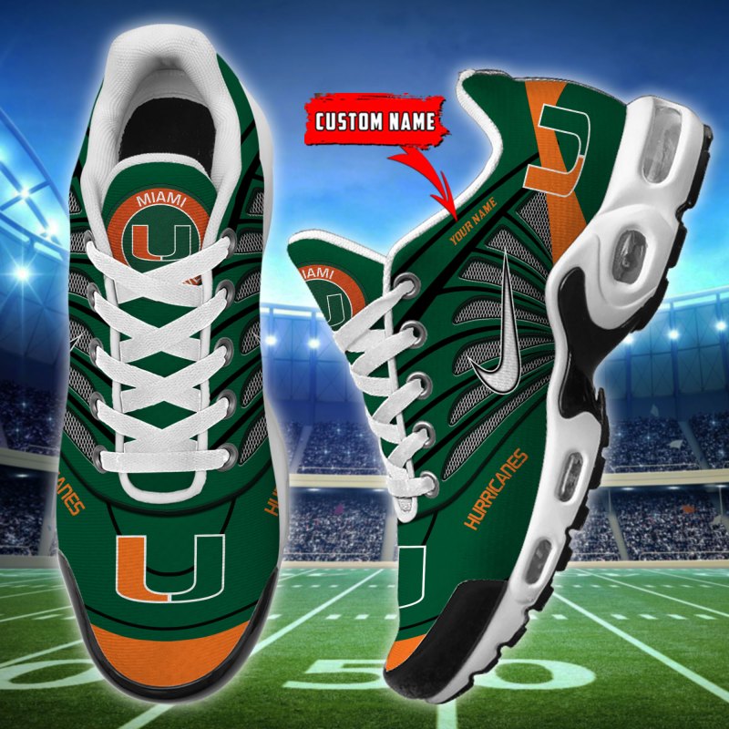 Miami Hurricanes Youth Sneakers