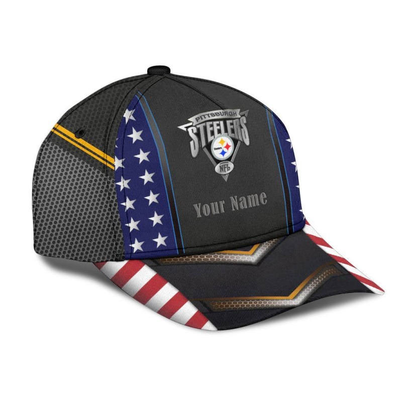 Pittsburgh Steelers Personalized Cap
