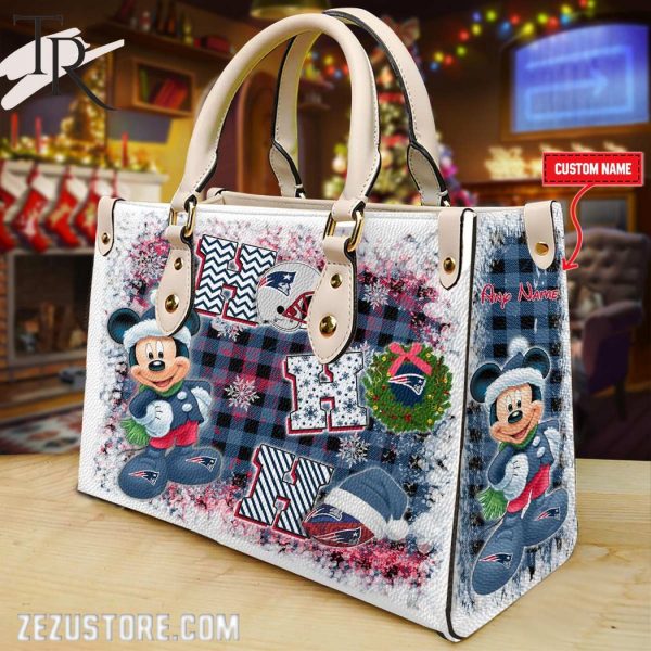 New England Patriots Ho Ho Ho Hand Bag