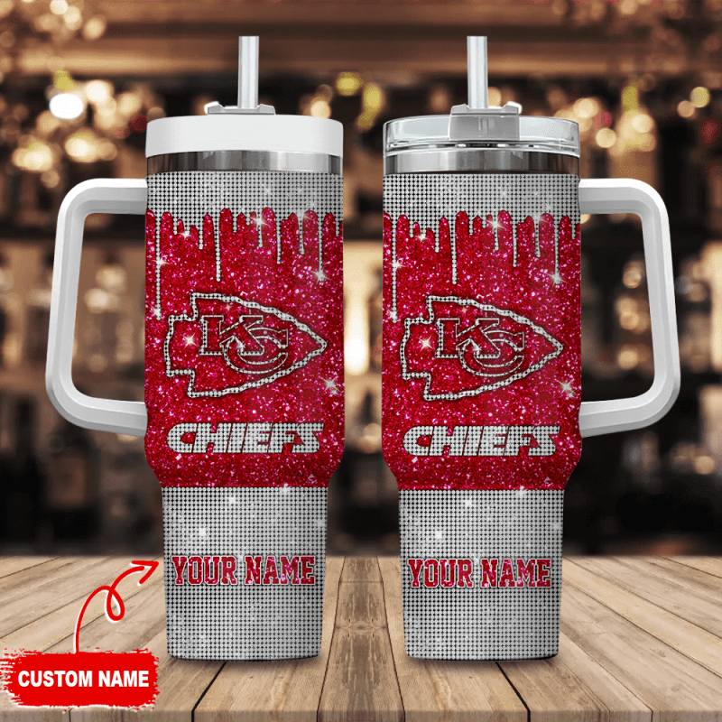 Kansas City Chiefs Personalized Tumbler