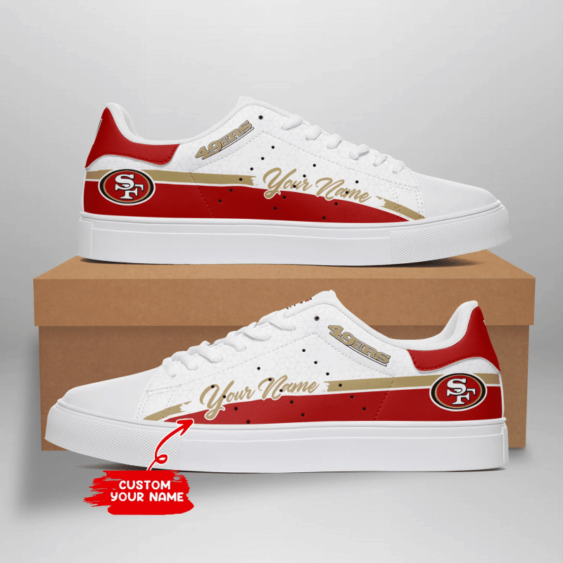 San Francisco 49ers Personalized Sneakers
