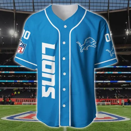 Custom Detroit Lions Jersey