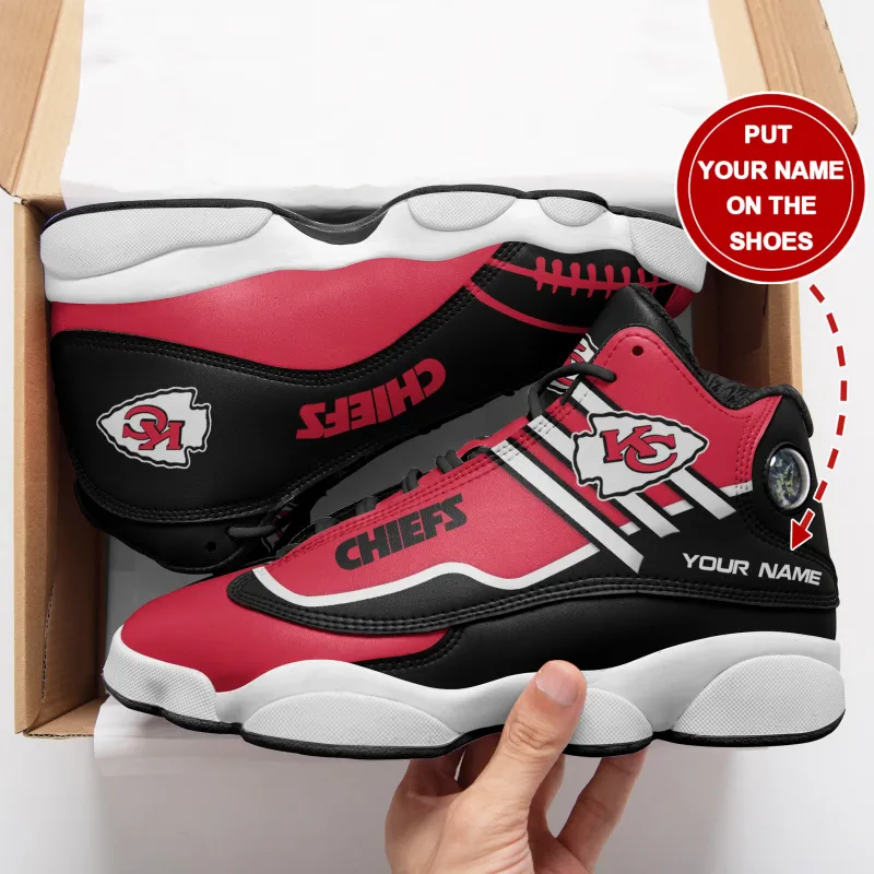 Kansas City Chiefs Personalized AJD13 Sneakers