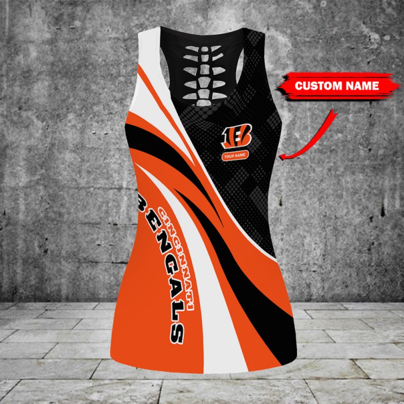Cincinnati Bengals Personalized Tank Top