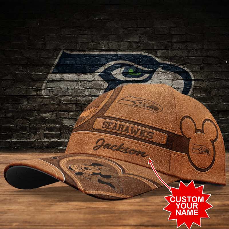 Seattle Seahawks Personalized Classic Cap