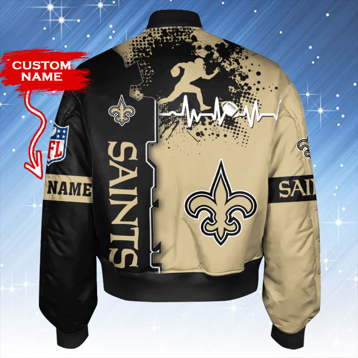 Stylish New Orleans Saints Bomber Jacket
