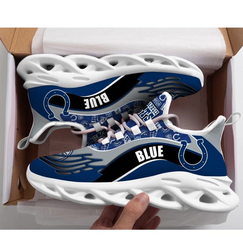 Indianapolis Colts Yezy Running Sneakers