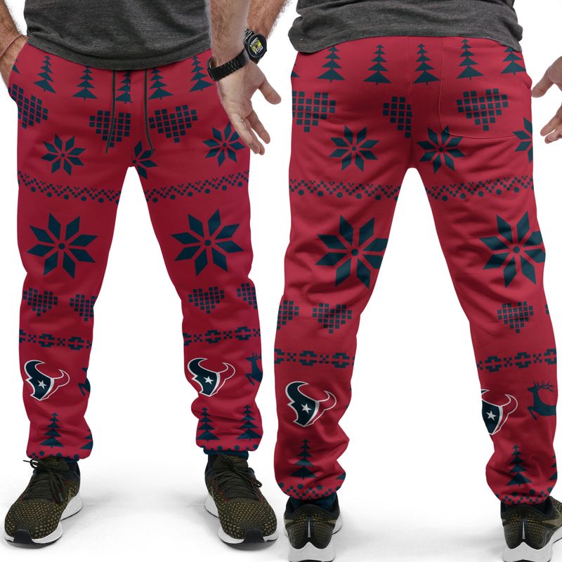 Houston Texans Christmas Patterns