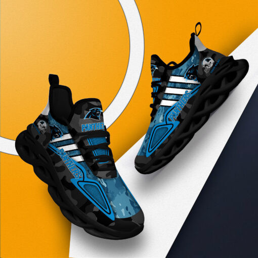 Carolina Panthers Personalized Yezy Sneakers 6