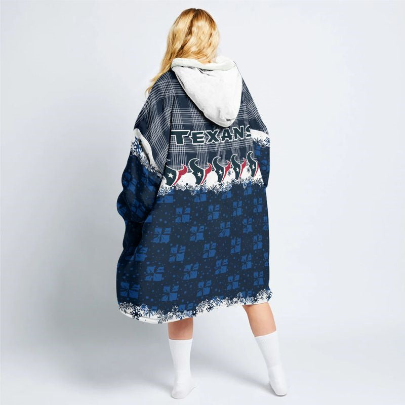 Houston Texans Snug Hoodie - Back View