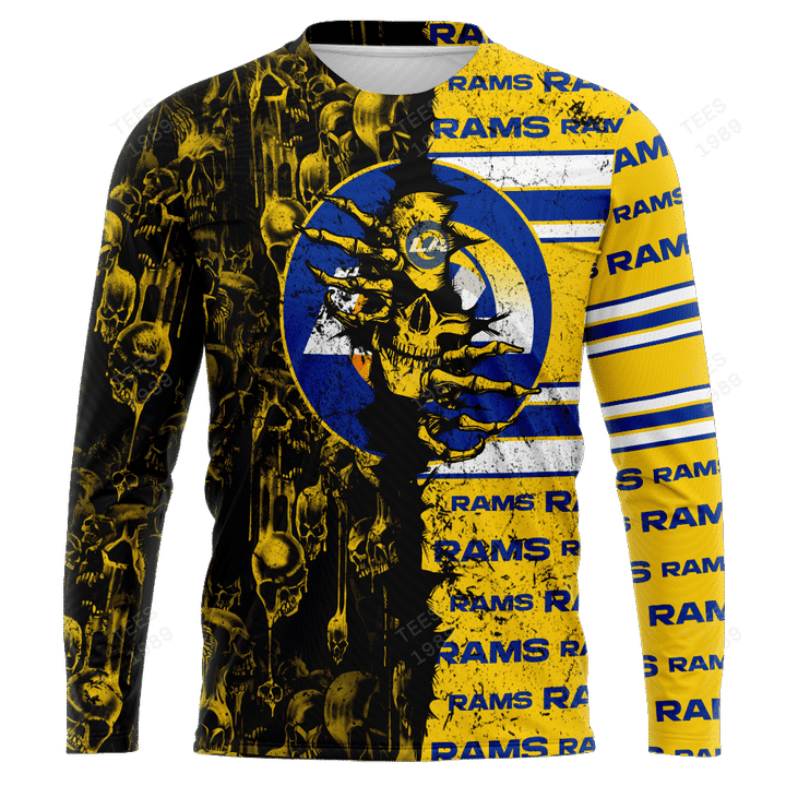 Los Angeles Rams Ugly Sweater Back View