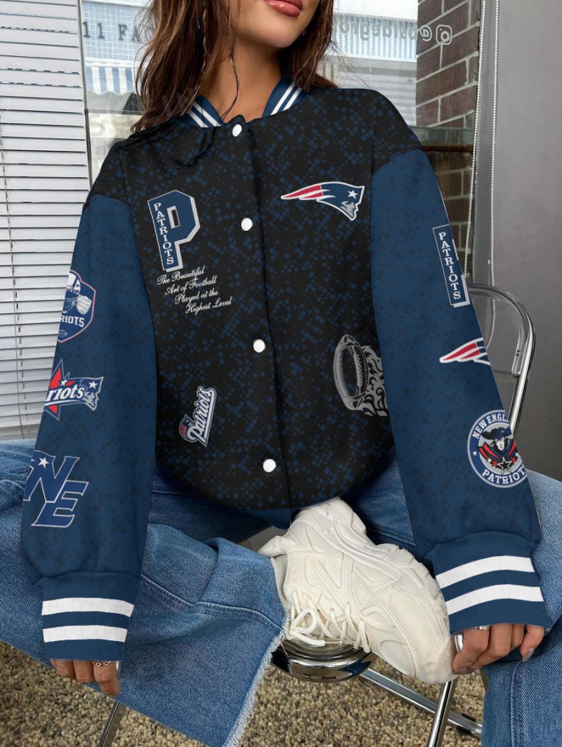 New England Patriots Varsity Jacket