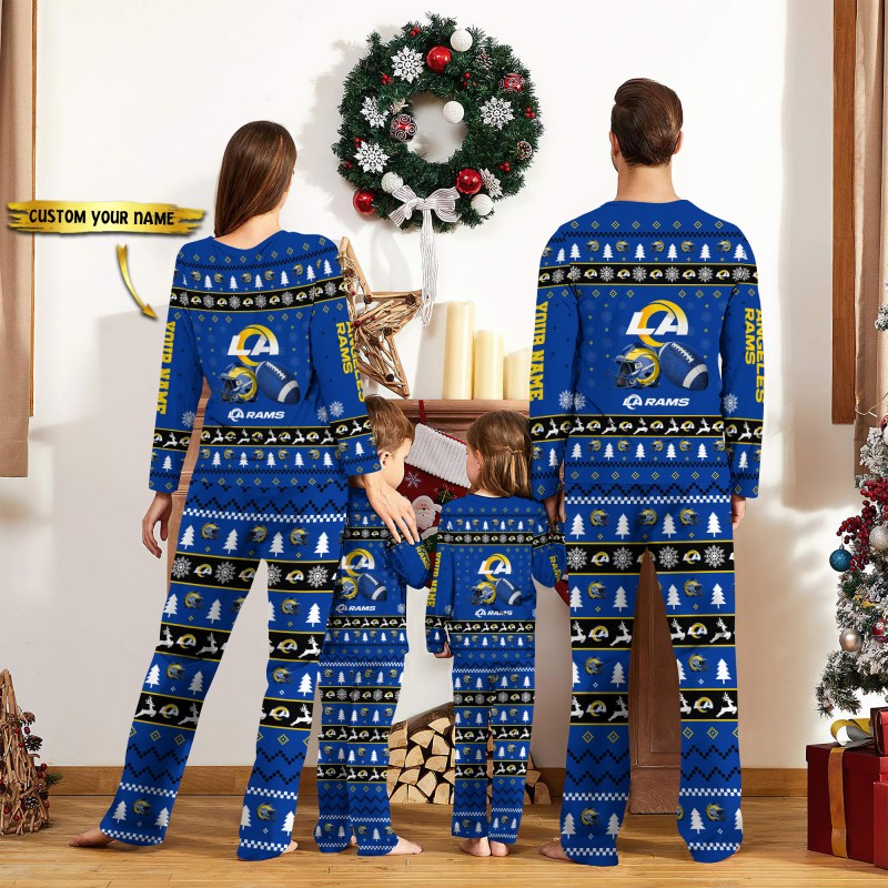 Los Angeles Rams Pajamas Set Image 2