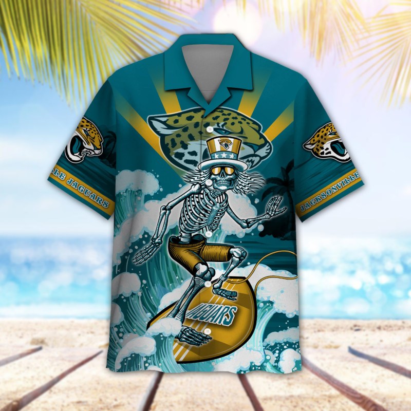 Jacksonville Jaguars Button Shirt Design
