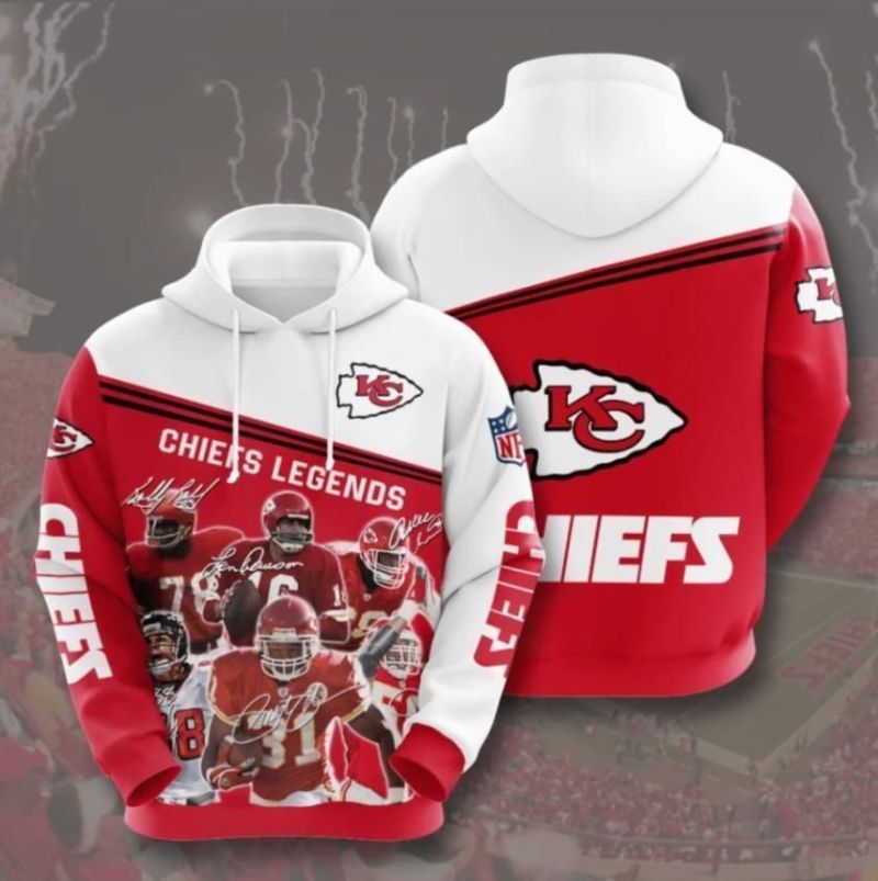 Kansas City Chiefs 3D Hoodie