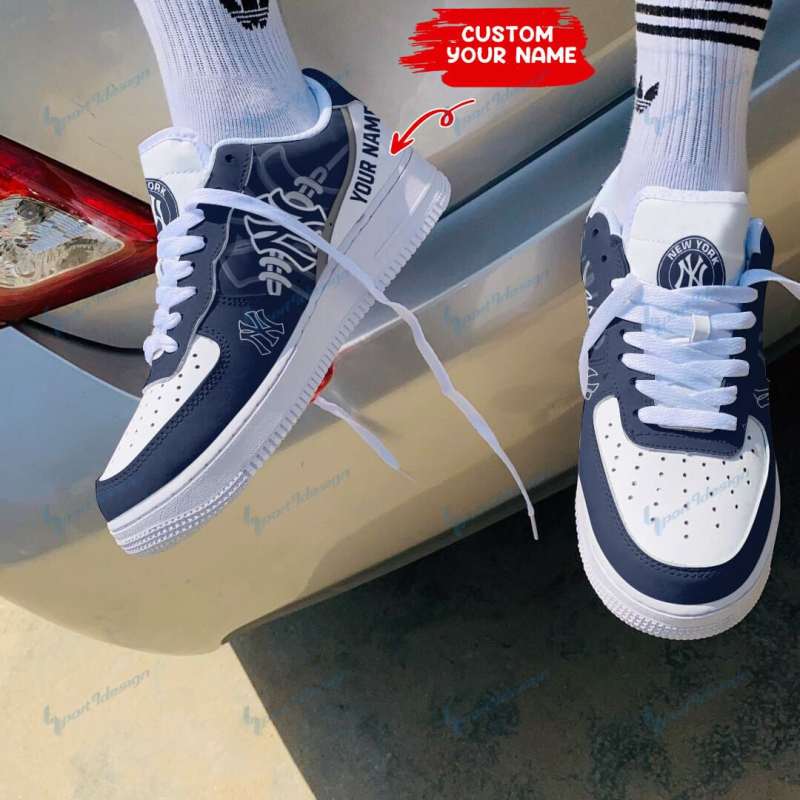 New York Yankees AF1 Shoes Sole View