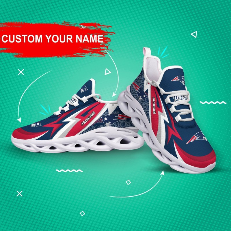 New England Patriots Running Sneakers