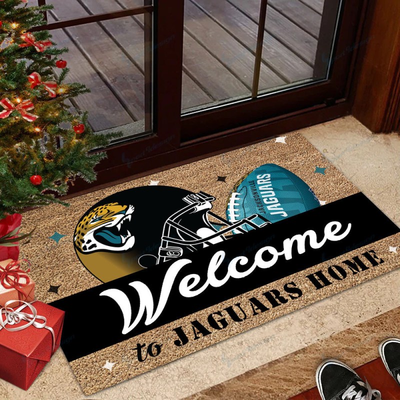 Jacksonville Jaguars Doormat - NFL Sports Fan Apparel