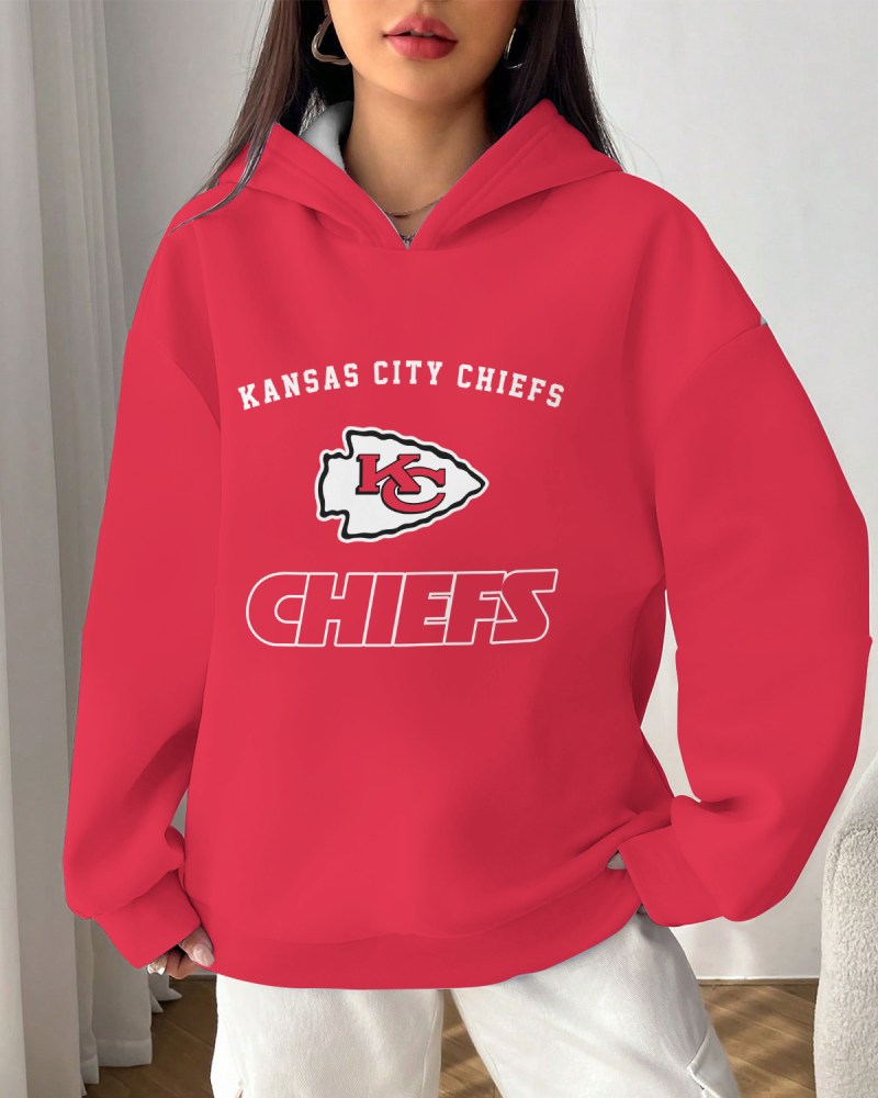 Kansas City Chiefs Printed Hoodie