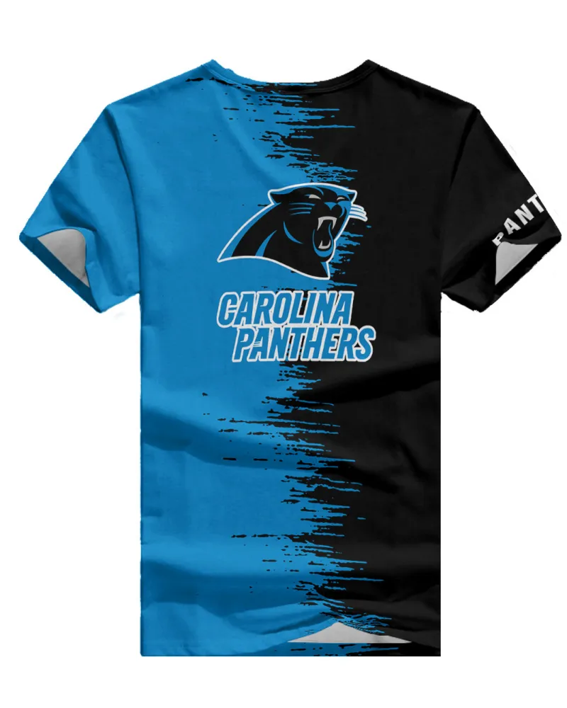 Stylish Carolina Panthers V-Neck T-Shirt