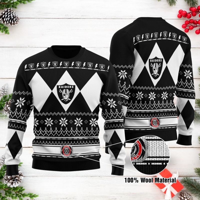 Las Vegas Raiders Woolen Sweater 83