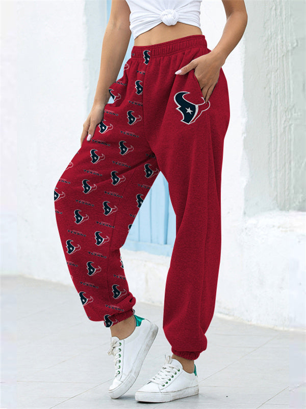 Houston Texans 3D Printed Pocket Sweatpants