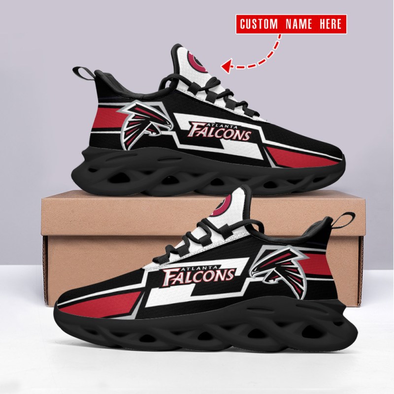 Atlanta Falcons Personalized Yezy Running Sneakers