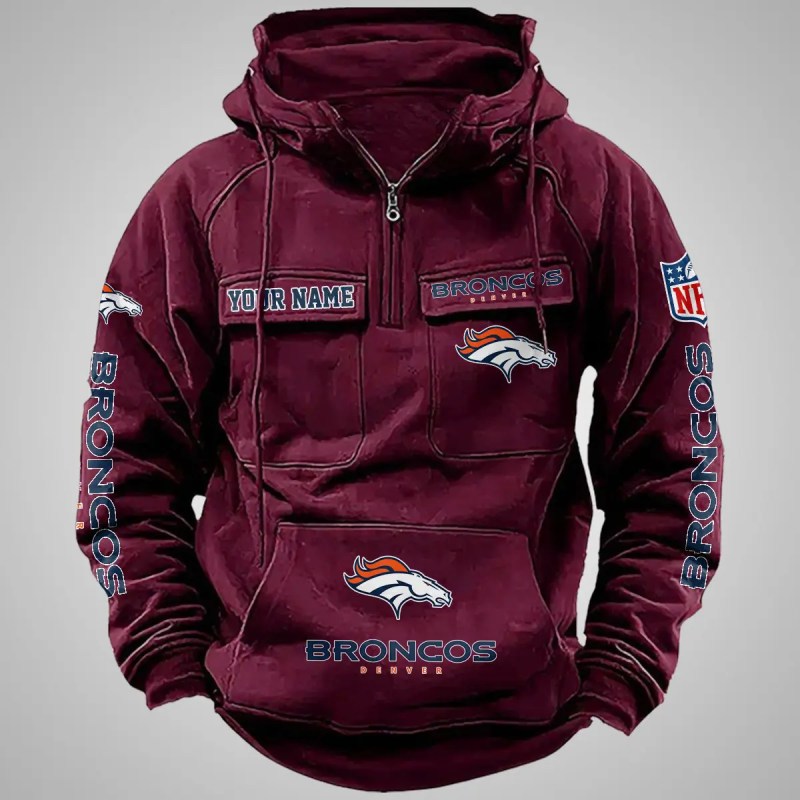 Denver Broncos Football Hoodie