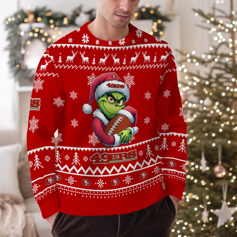 San Francisco 49ers Ugly Christmas Sweater 1