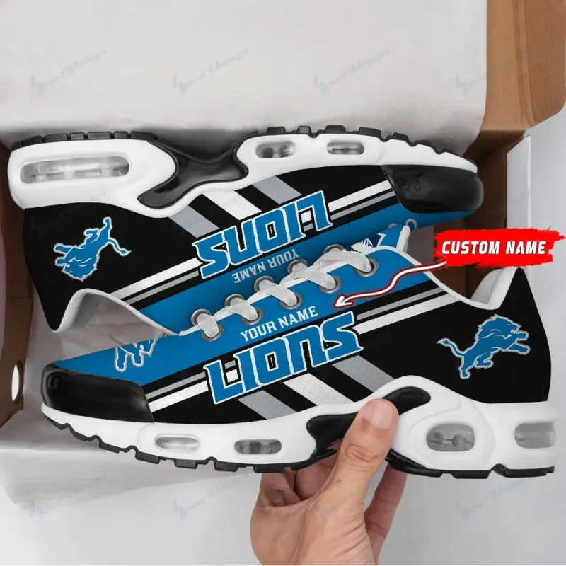 Detroit Lions Sneakers Side View