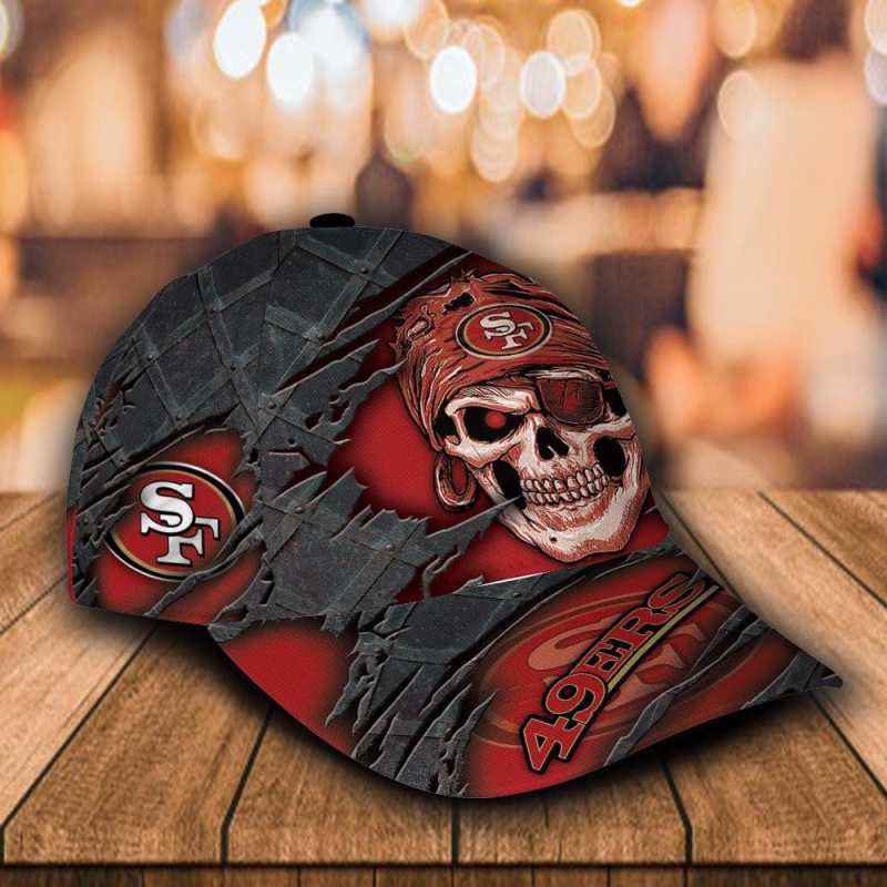San Francisco 49ers Personalized Classic Cap Image 2