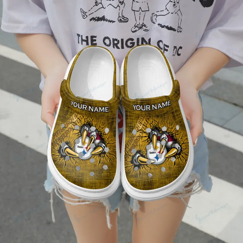 Pittsburgh Steelers Personalized Clog
