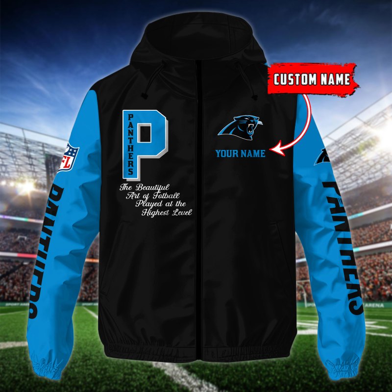 Carolina Panthers Outdoor Jacket View 2