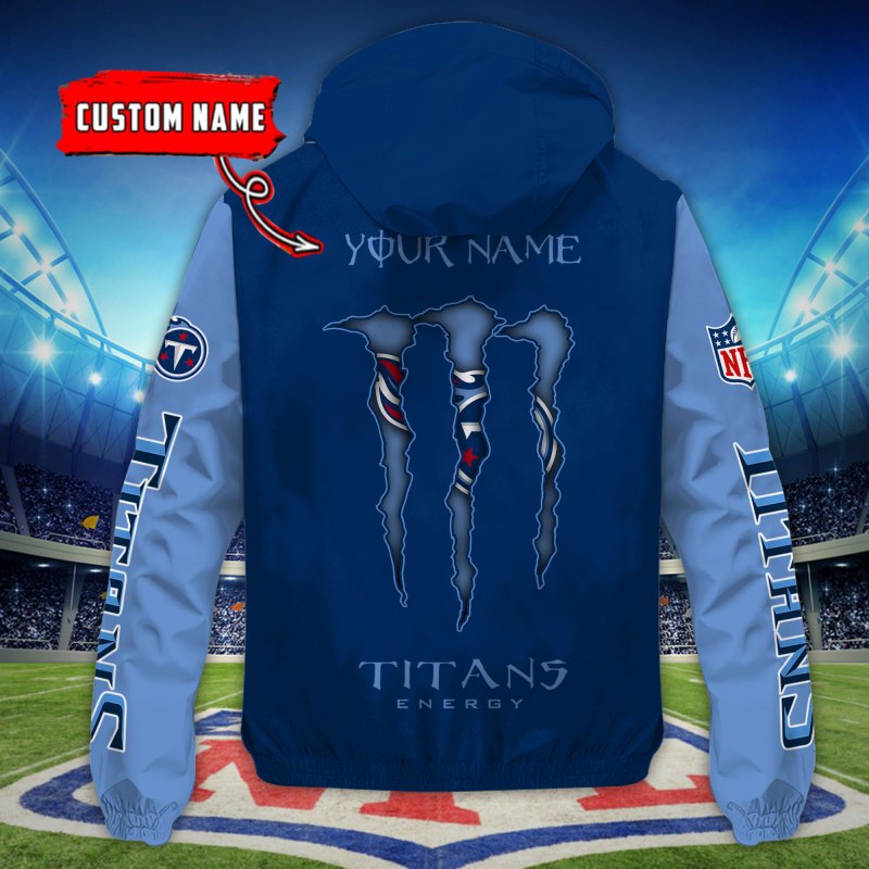 Tennessee Titans Jacket Side View